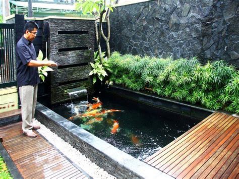 Kolam Ikan Mini Rumah Teres