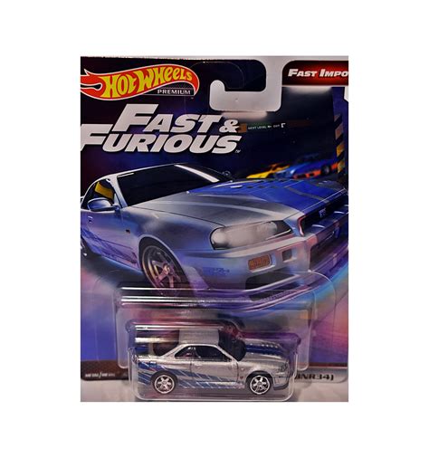 Hot Wheels Fast Furious Nissan Skyline Gt R Bnr