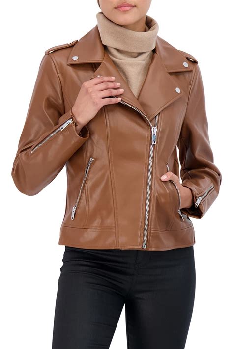 Sebby Collection Faux Leather Biker Jacket Nordstrom Rack