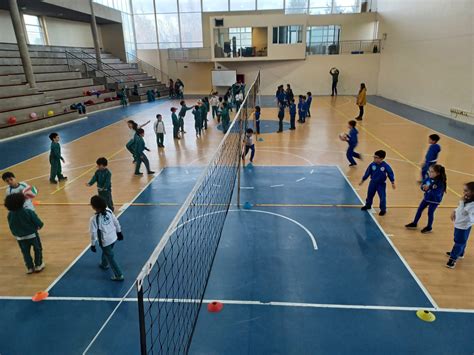 Initiation voleibol des CPA Lycée Claude Gay OSORNO Colegio Francés de OSORNO