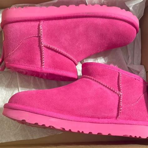 Pink uggs | Pink uggs, Pretty sneakers, Swag shoes