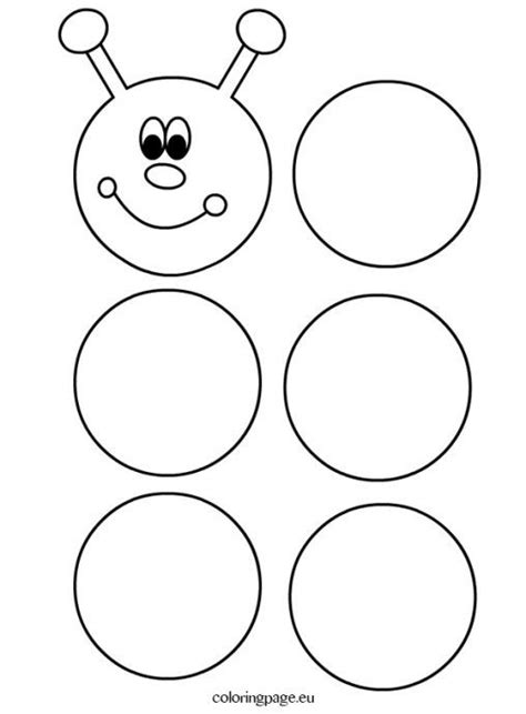 Cut Out Hungry Caterpillar Template Paringin St2