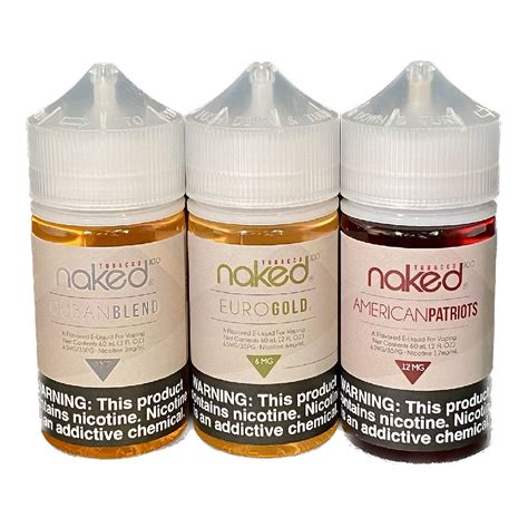 Naked E Liquid ML All Stop Smoke Shop