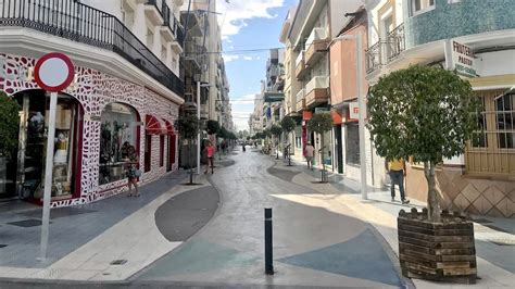 Finalizan las obras de peatonalización del tramo norte de calle del Mar