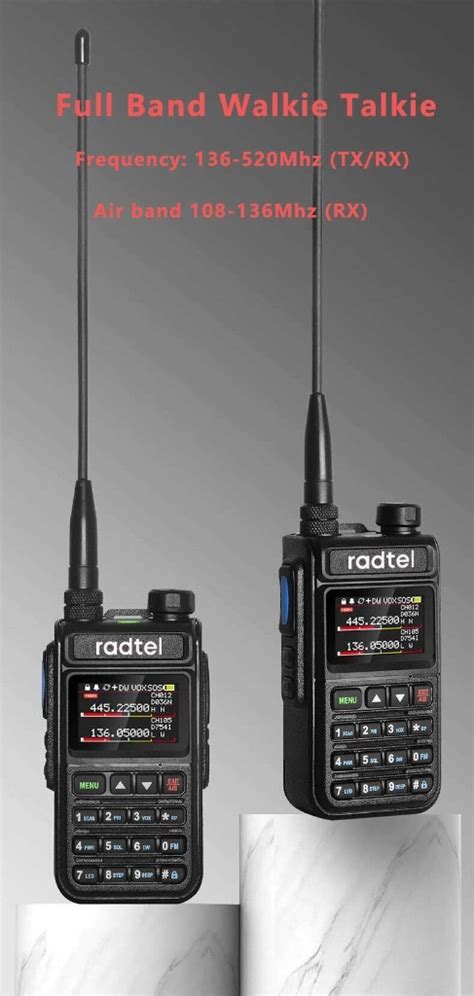 Radiotelefon krótkofalówka Radtel RT-890 FM/AM | Ustron | Kup teraz na ...