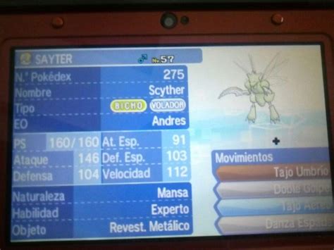 Scyther Pokémon En Español Amino