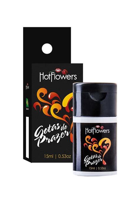 Gotas Do Prazer Excitante Feminino Hot Flowers Le Lingerie