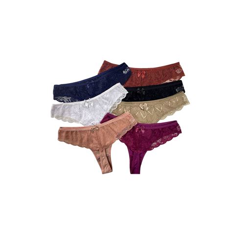 Calcinhas Fio Renda Sensual Kit Alice Atacado Sex Shop Shopee Brasil