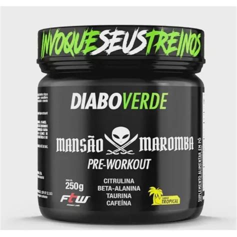 Diabo Verde Insano G Pr Treino Ftw Tropical Mercadolivre