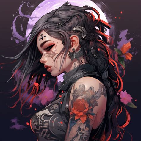 Anime Girl Tattoo by emiryakamoz on DeviantArt