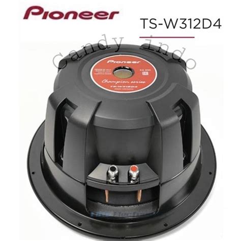 Jual Subwoofer Pioneer Inch Ts W D Double Coil Dual Ohm