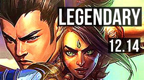 Xin Zhao Vs Nidalee Jng M Mastery Games Legendary