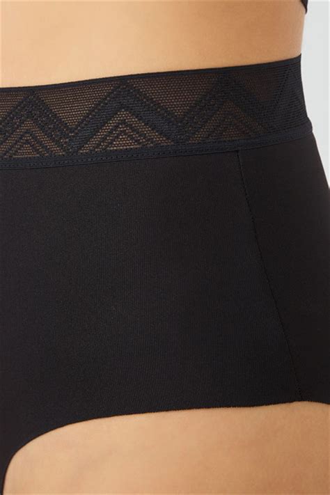 Basic Yüksek Bel Lazer Kesim Bikini Külot lü Paket COTTONHILL