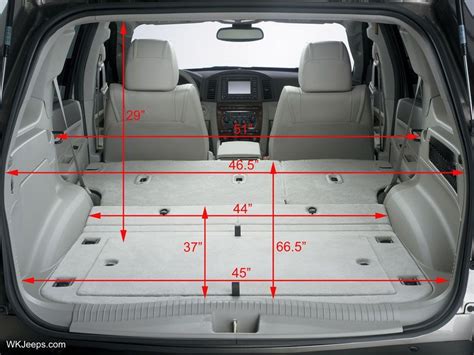 Dodge Caravan Cargo Space Dimensions
