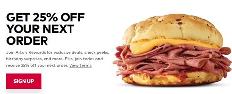 Arby's Printable Coupon