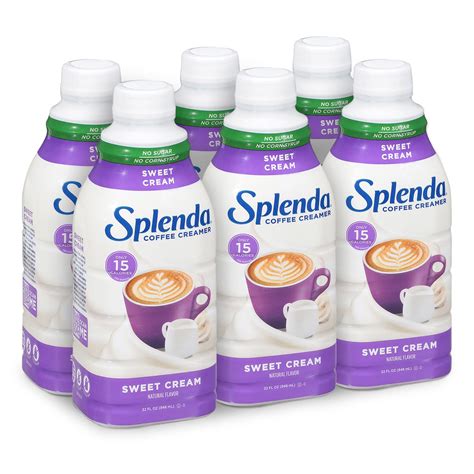 Amazon.com: SPLENDA Sugar Free Sweet Cream Coffee Creamer, 32 Fl Oz
