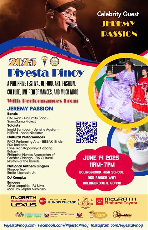 Jun 14 | Piyesta Pinoy 2025 | Bolingbrook, IL Patch