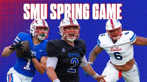 SMU Football FULL 2023 Spring Game Video Preston Stone Mustangs Take