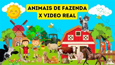 Nomes E Sons Dos Animais Da Fazenda Para Estimula O E Educa O