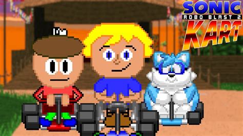 Jimmysonic Dztve Naka Balloonfox In Srb Kart Sonic Robo Blast