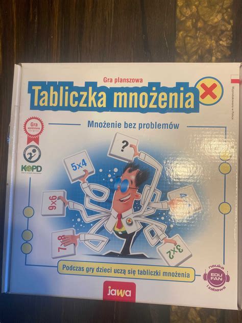 Tabliczka mnożenia gra planszowa JAWA Rzeszów OLX pl