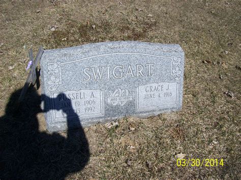 Russell A Swigart M Morial Find A Grave