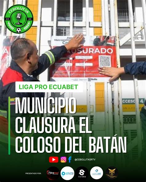 Cebollitas - ⚠️La Agencia Municipal de Control clausuró el Estadio