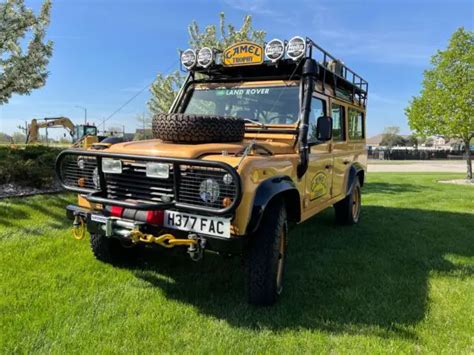 Land Rover Defender Authentic Camel Trophy For Sale Land Rover