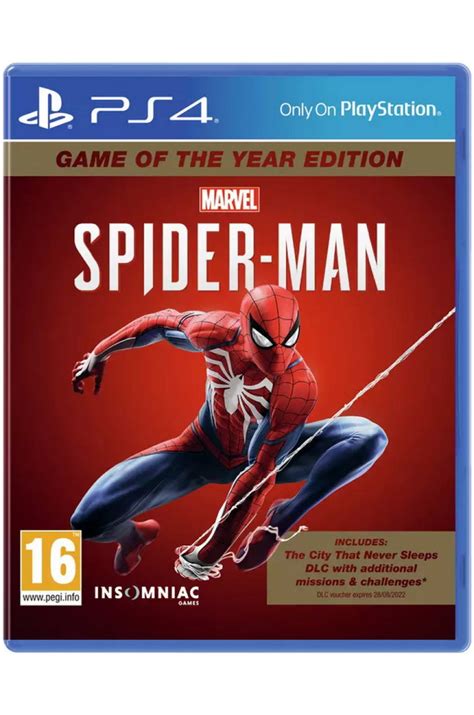Купить Marvel Человек-Паук - Издание «Игра Года» игру для PS4 в Москве ...