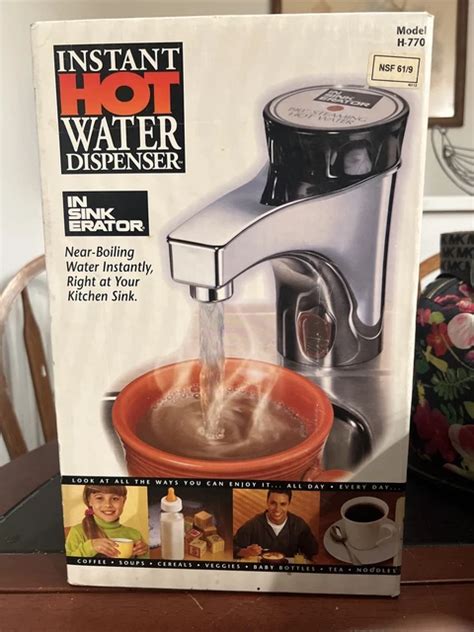 IN SINK ERATOR H Instant Hot Water Dispenser Kit PicClick UK