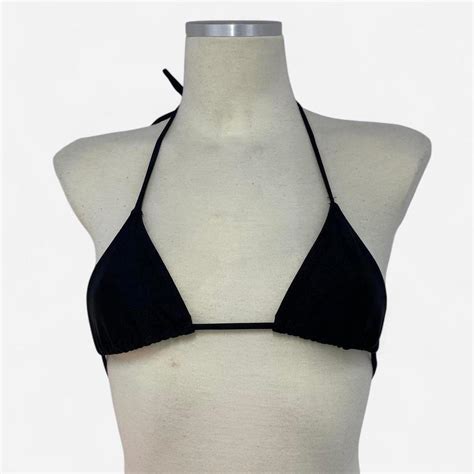 Laa Imperfect Black String Bikini Depop