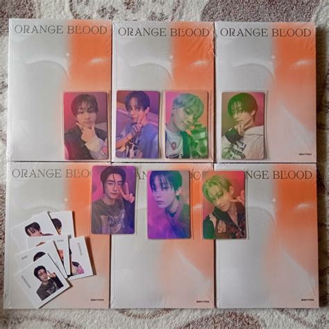 Onhand Enhypen Orange Blood Engene Ver Official Sealed Unsealed