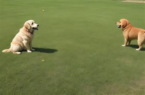 premium ai image golden retrievers obedience training