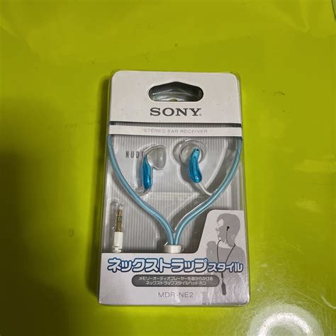 Yahoo オークション SONY ソニー NUDE MDR NE ネックストラップスタ