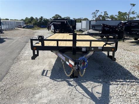 8x20 Deckover Flat Deck Trailer For Sale New Load Trail 102X20