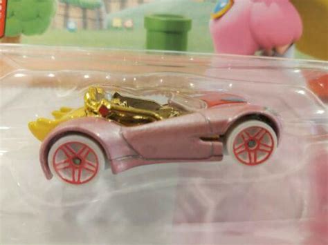 Princess Peach Super Mario Character Cars Hot Wheels Gaming