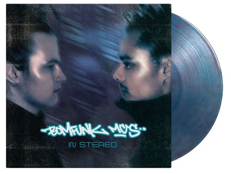 Bomfunk Mc S In Stereo 180g Limited Numbered Edition Translucent Red And Blue Marbled Vinyl