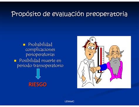 Evaluaci N Preoperatoria Riesgo Quirurgico Ppt