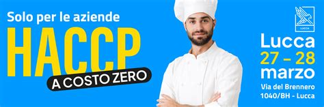 Corso Di Formazione HACCP Gratuito Conflavoro PMI Lucca