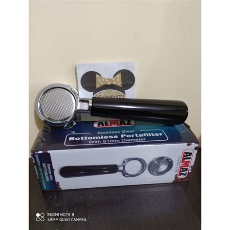 Jual Alat Dapur Alat Kopi Almaz Naked Portafilter Mm Bottomless Porta Filter Mm Shopee