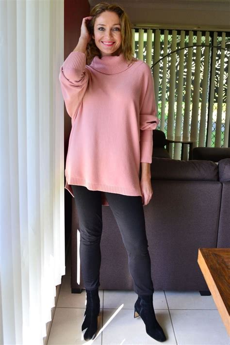 Blush Pink Snuggle Up Tunic Jumper I Love Tunics