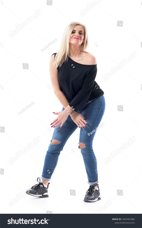 Attractive Sexy Middle Aged Blonde Hair Stock Photo 1607467384 Shutterstock