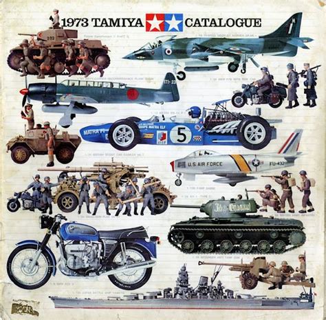 1973 Tamiya Model Catalogue Tamiya Model Kits Tamiya Models Plastic