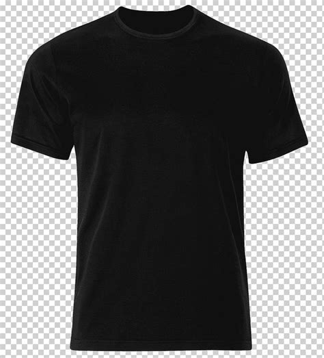 Футболка Рубашка поло Clothing Рукав, Черная футболка, Черная футболка ...