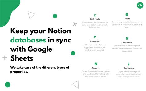 Sync Sheets Integrations Connect Your Apps With Notion