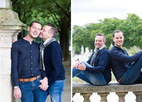 Gay Proposal Paris Love Picnic Paris