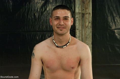 Gagged Gay Suspended On Strings Gets Deep A XXX Dessert Picture