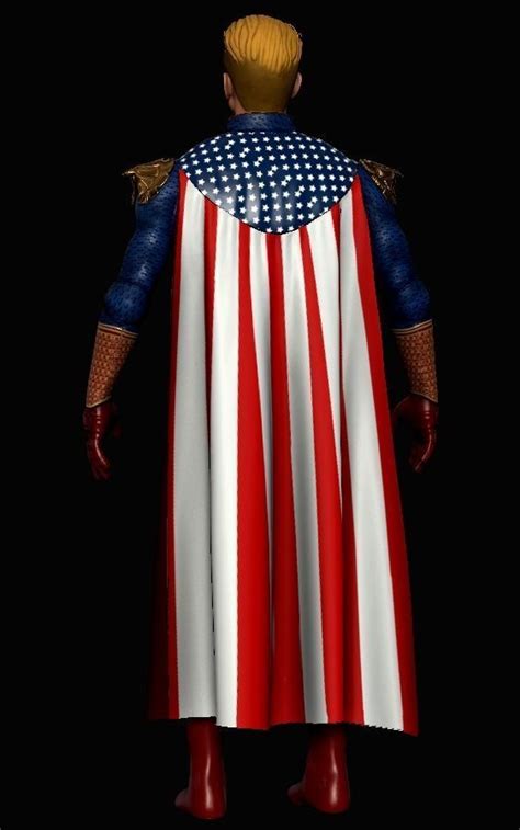 3d Model Homelander 3d Model Vr Ar Low Poly Cgtrader