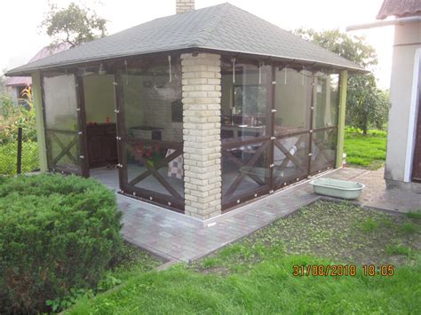 Мягкие окна для беседки, цена 690 грн./кв.м, купить в Днепре — Prom.ua ...