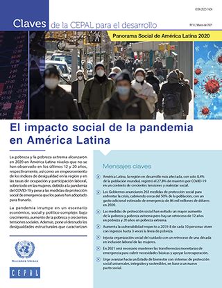 Claves De La Cepal Para El Desarrollo N Panorama Social De Am Rica Latina Cepal